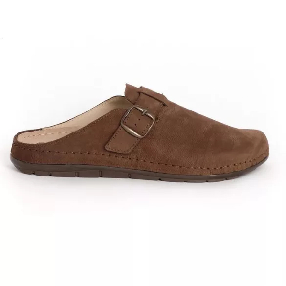 Scholl férfi papucs-Inverness Man barna - F308951011