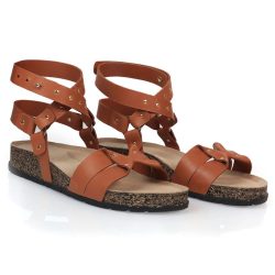 Batz Női szandál-Gladiator barna