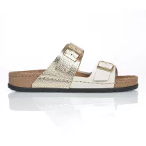 Batz női papucs-Mallorca Beige-Gld