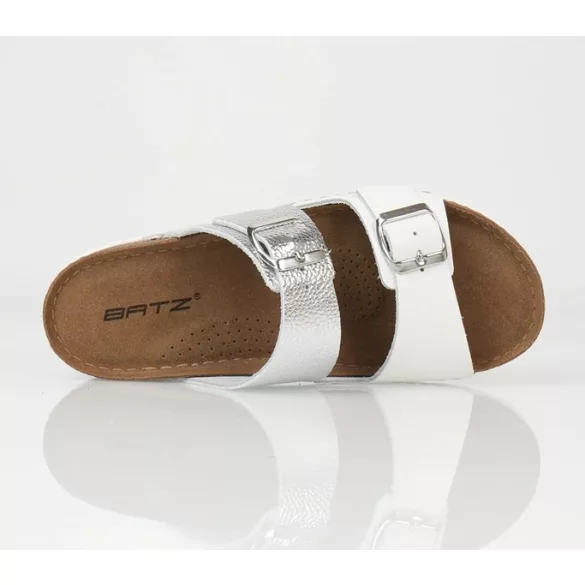 Batz női papucs-Mallorca White-Si