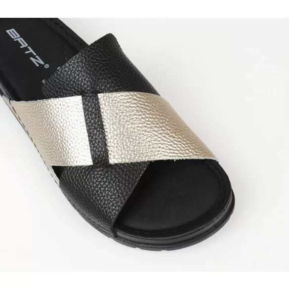 Batz női papucs-Marina Black Gold