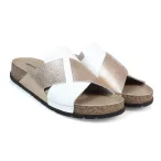 Batz női papucs-Marina White Gold