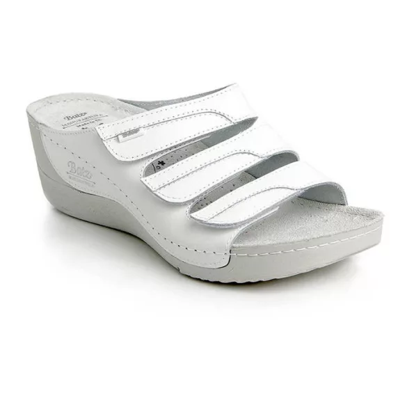 Batz női papucs-Olga fehér