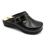 Leon Comfort női papucs-PU101 Fekete-zart