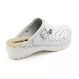 Leon Comfort női papucs-PU 101 Fehér
