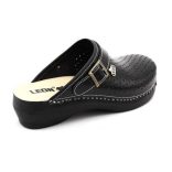 Leon Comfort női papucs-PU 101 Fekete