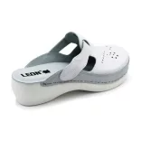Leon Comfort női papucs-Pu 156 fehér