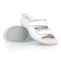 Batz női papucs-Rea Gold-White