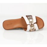 Batz női papucs-Rebeka White