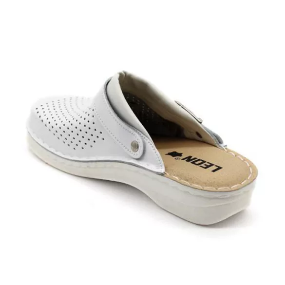 Leon Comfort férfi papucs-V202M Fehér