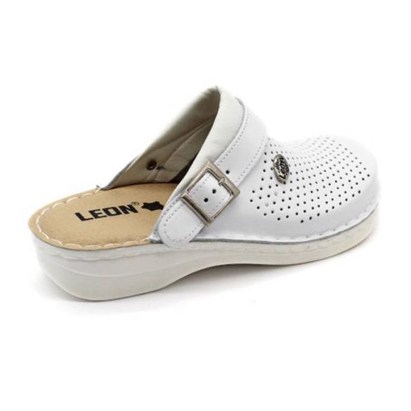 Leon Comfort női papucs-V202 Fehér