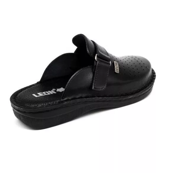 Leon Comfort férfi papucs-V230M Fekete