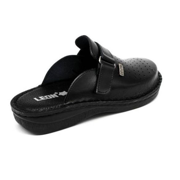 Leon Comfort férfi papucs-V230M Fekete