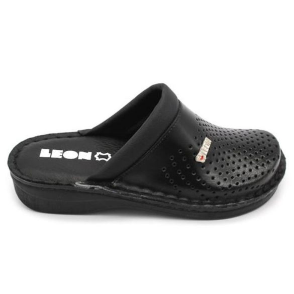 Leon Comfort női papucs-V262 Fekete