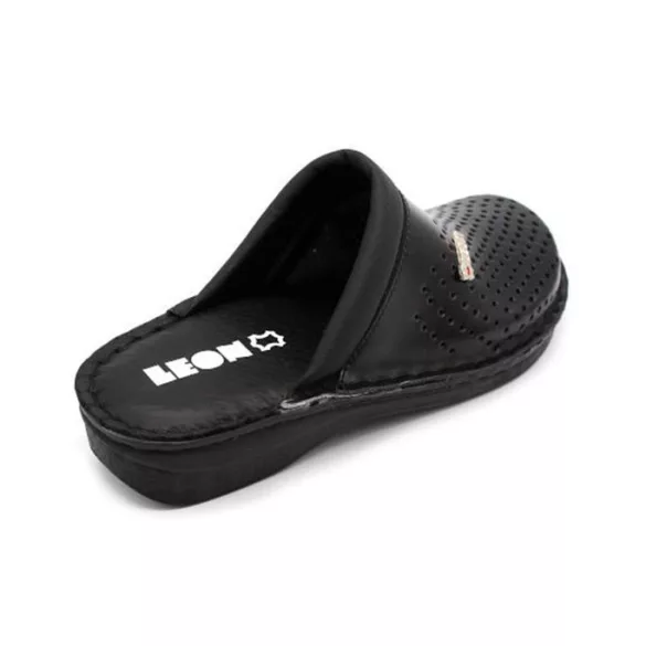 Leon Comfort női papucs-V262 Fekete