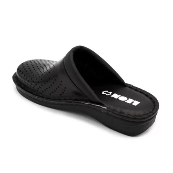 Leon Comfort női papucs-V262 Fekete