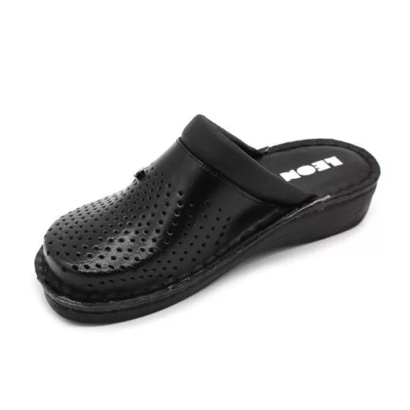 Leon Comfort női papucs-V262 Fekete
